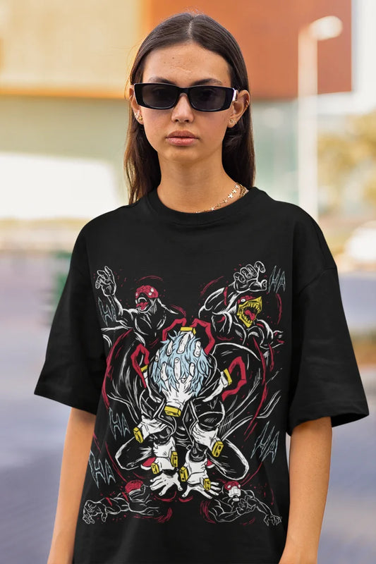 Tomura Shigaraki T-shirt Hero Graphic Custom Shirts Anime Gift Shirt